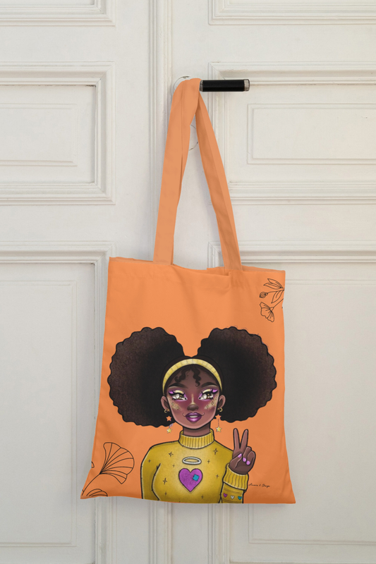 Orange Tote Bag - Amaris