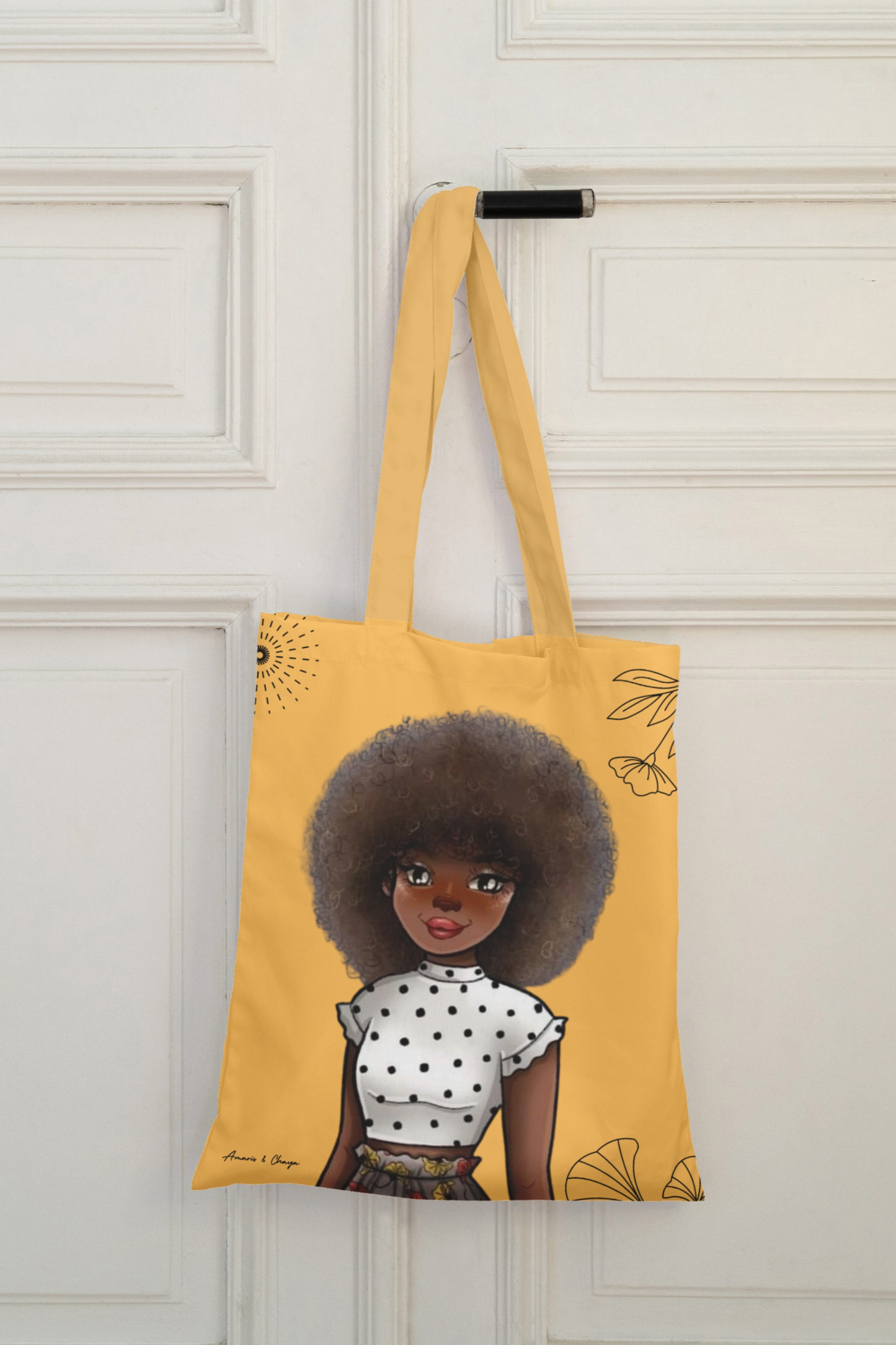Mustard Tote Bag - Temilade