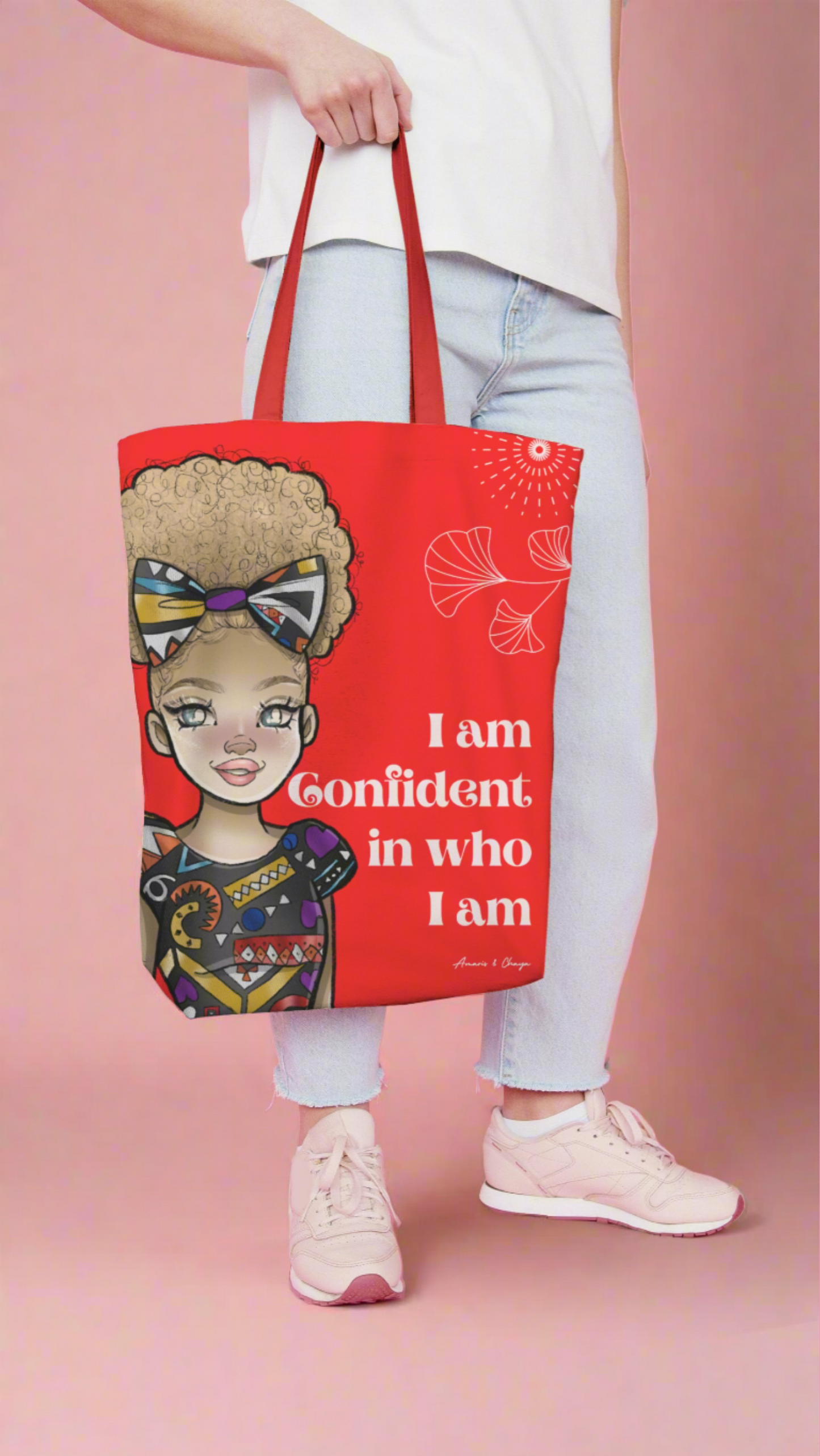 I am Confident Tote Bag - Zuhrah