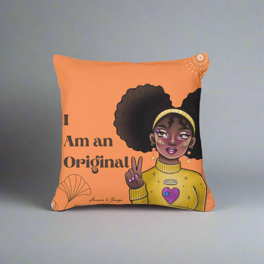 I am An Original Affirmation Cushion -Amaris