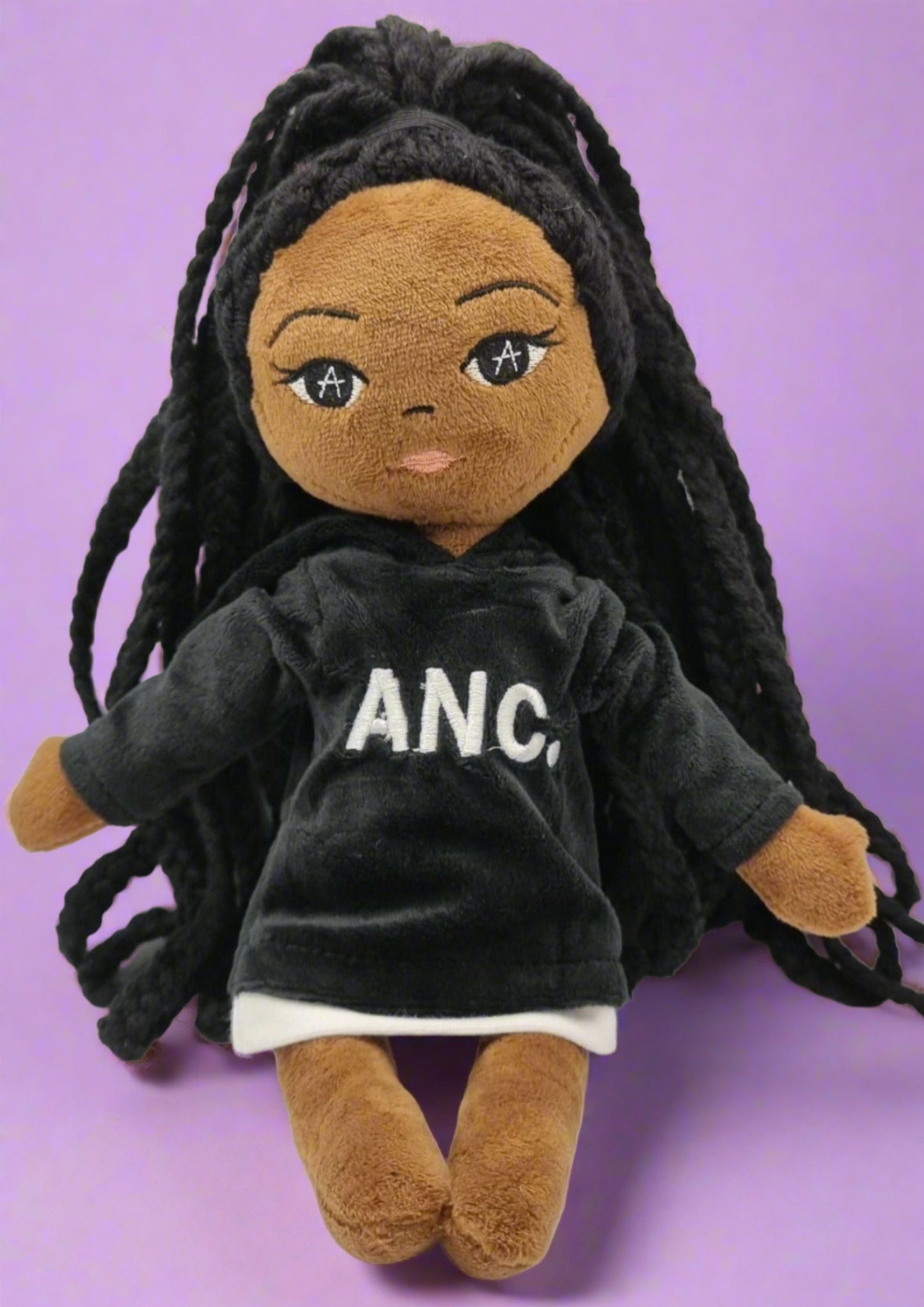 Plush Ama Handmade Doll - Hoodie dress