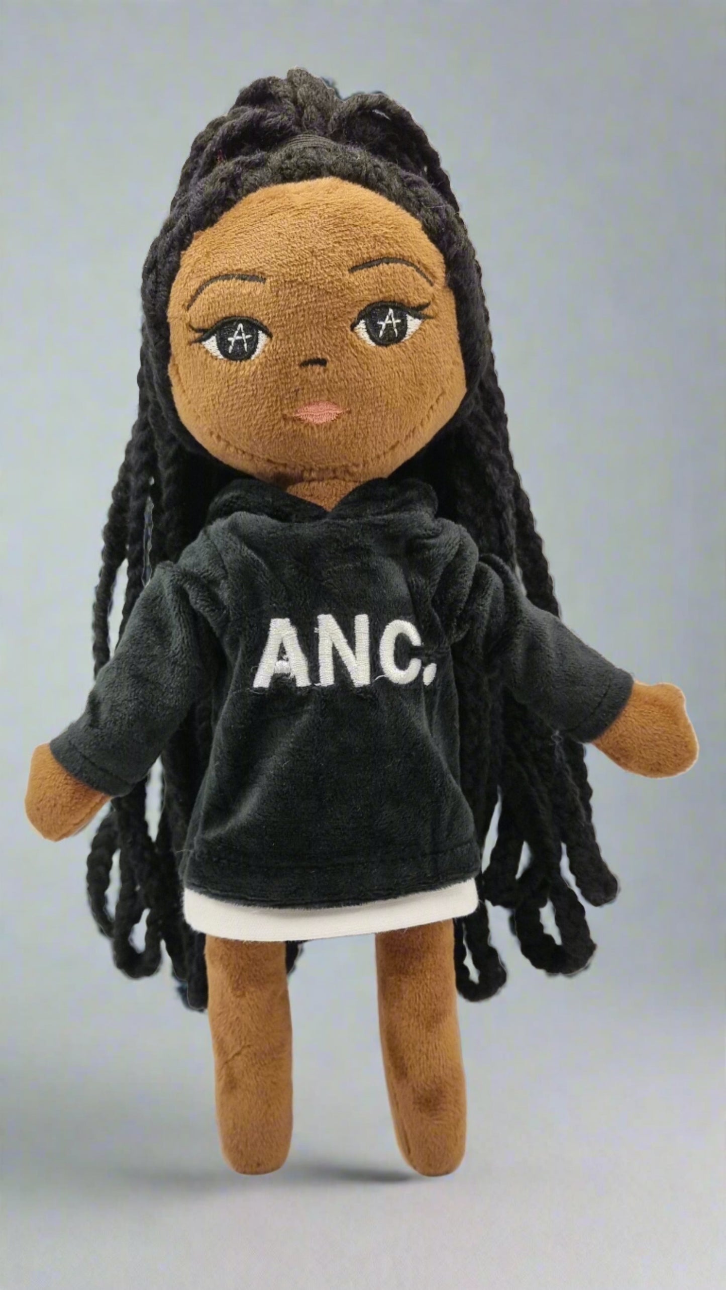 Plush Ama Handmade Doll - Hoodie dress