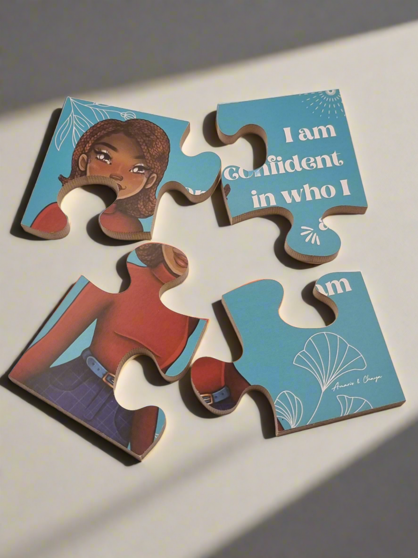 Four 4-piece Level 2 Puzzles - Girls v2
