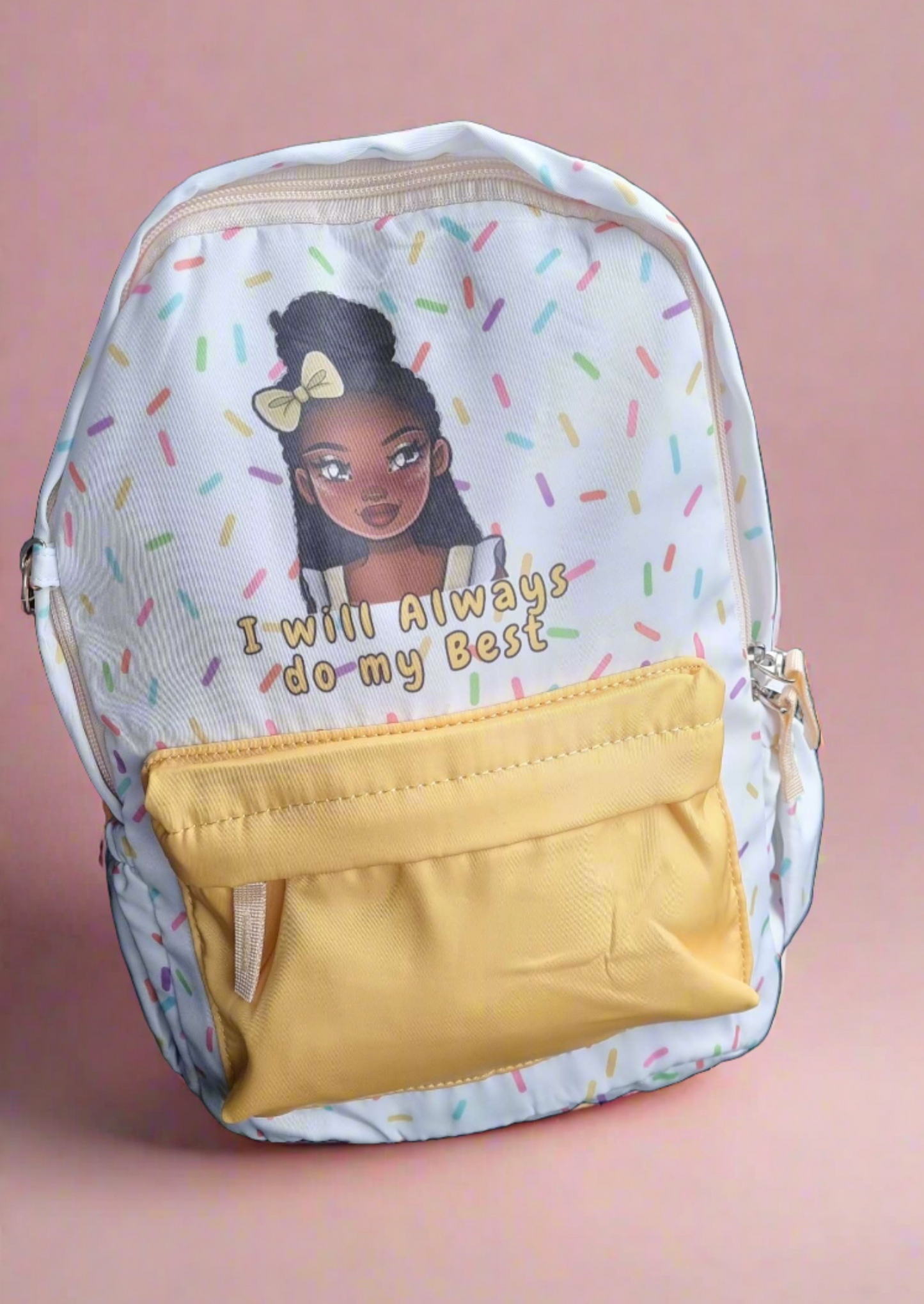 Imani Yellow Kids Backpack