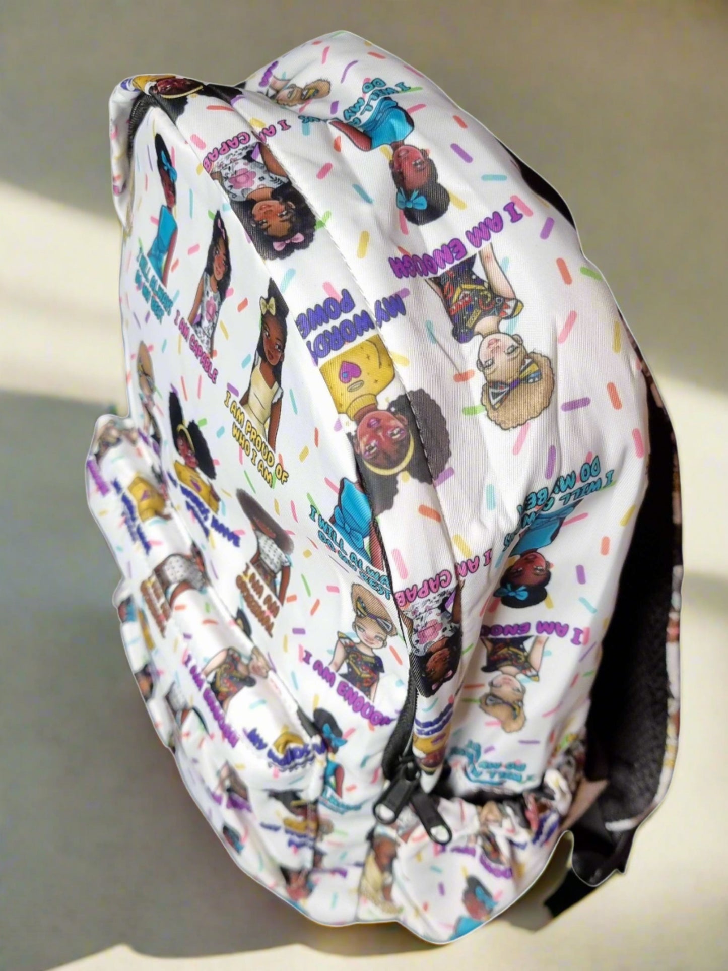 Girls Patterned Backpack