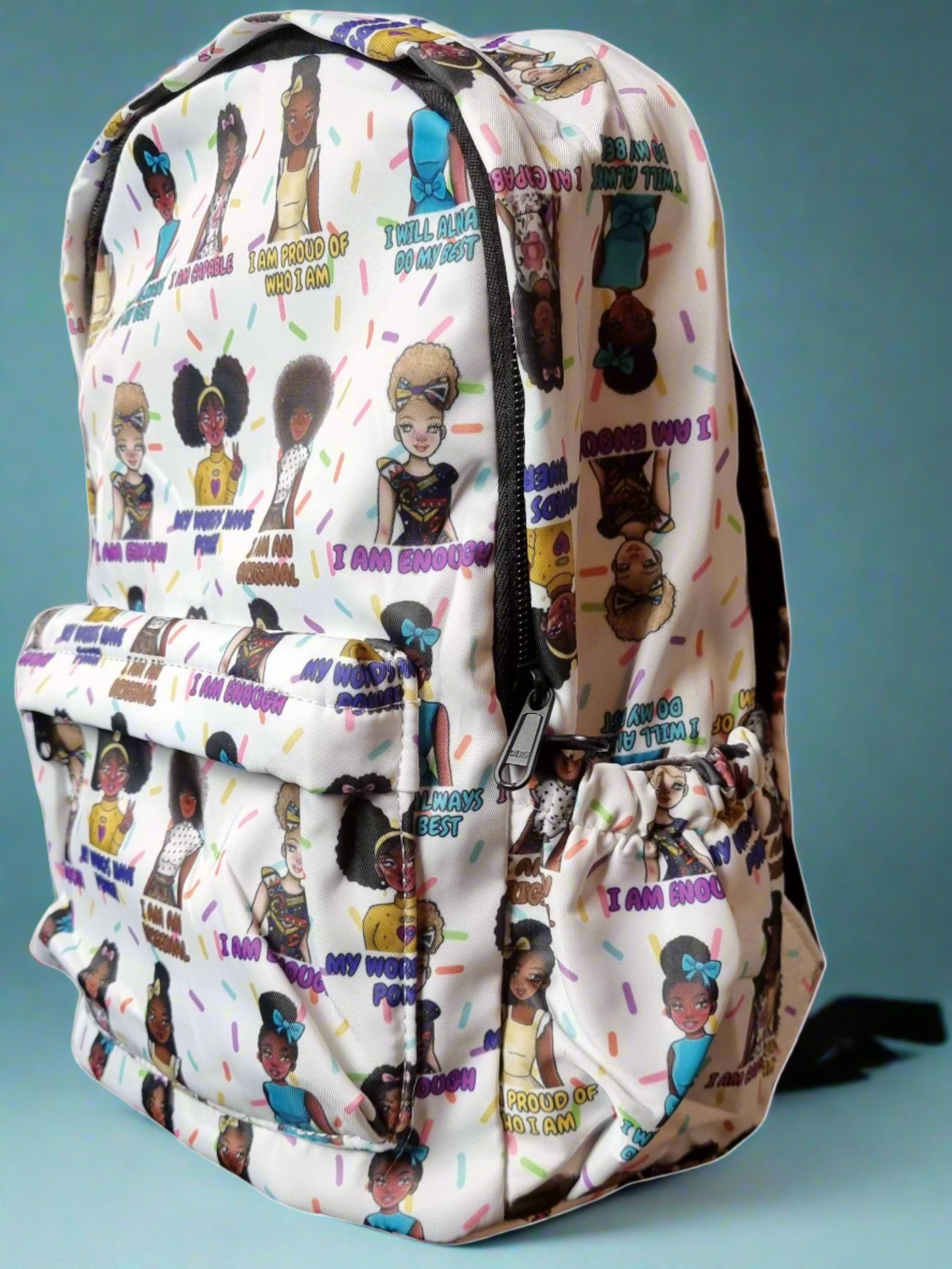 Girls Patterned Backpack