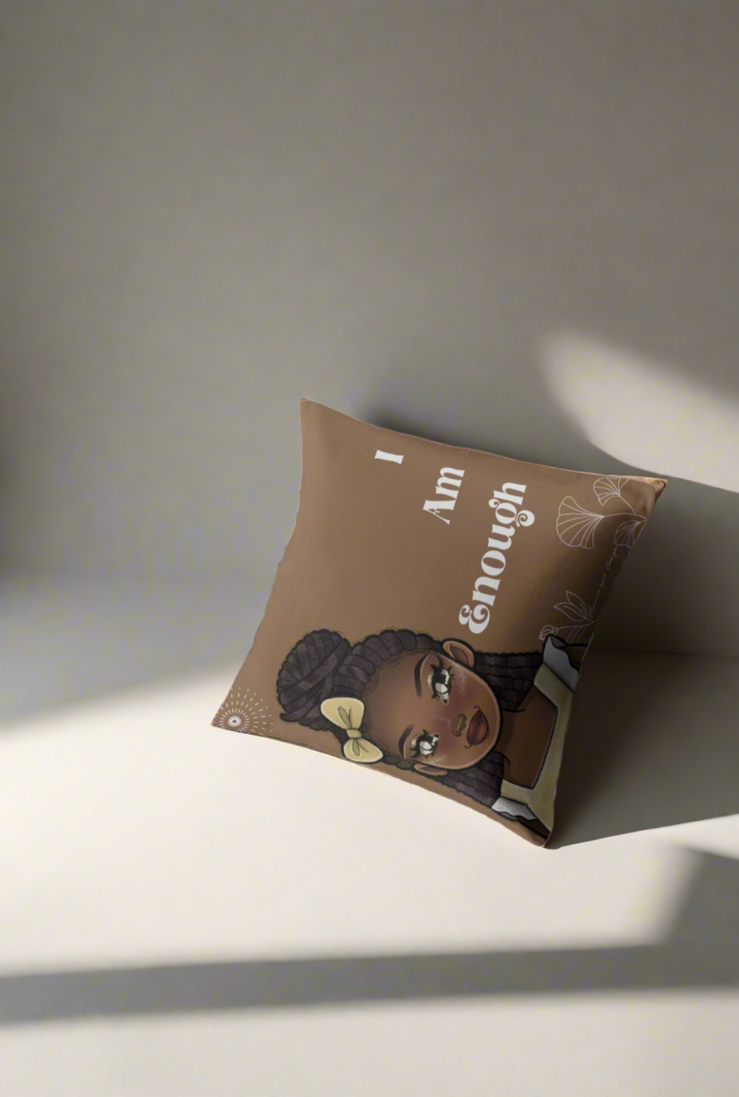 I am Enough Affirmation Cushion - Imani