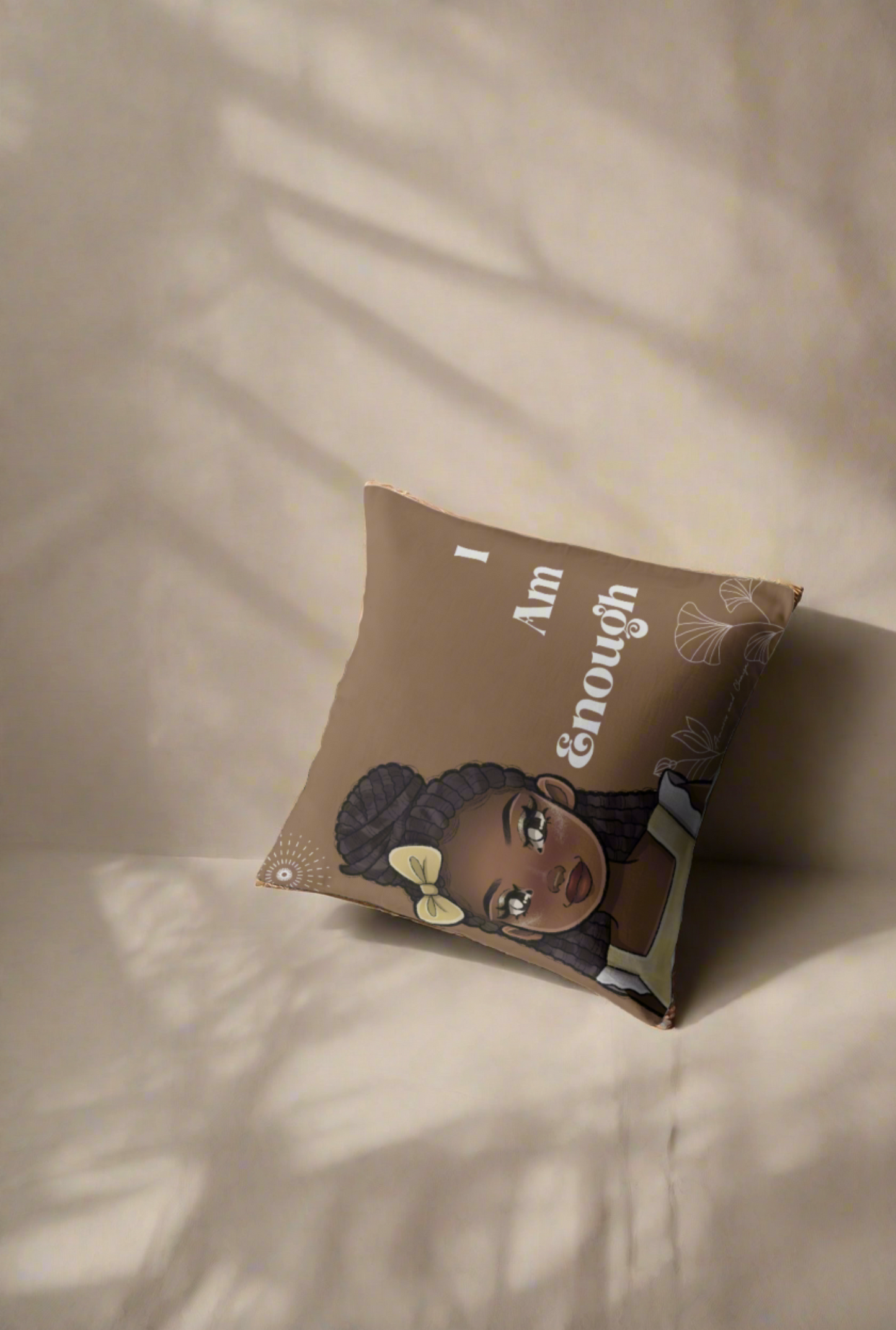 I am Enough Affirmation Cushion - Imani
