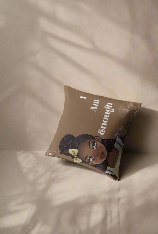 I am Enough Affirmation Cushion - Imani