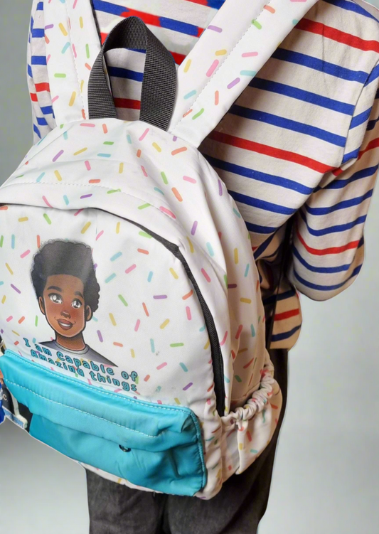 Kobe Blue Kids Backpack