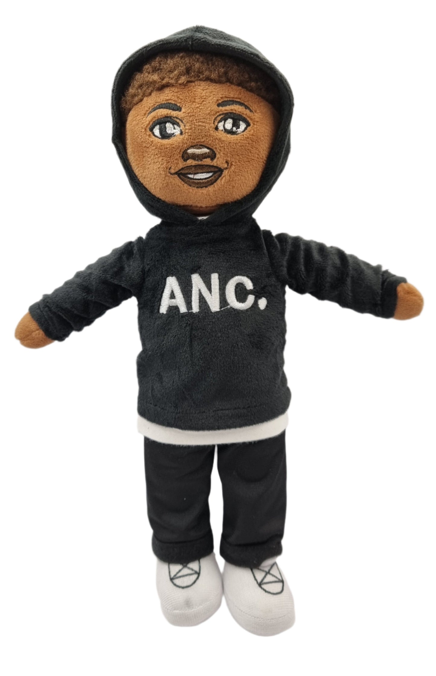 Amaris and Chaya's Kobe boy Doll in a Hoodie