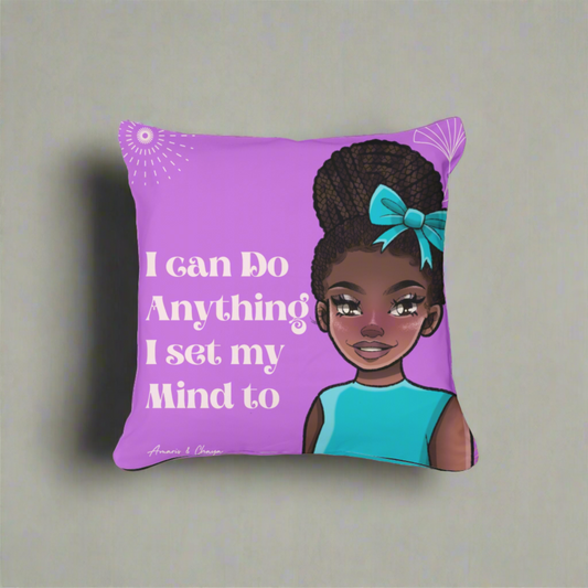 I can do Anything Affirmation Cushion - Plush Ama