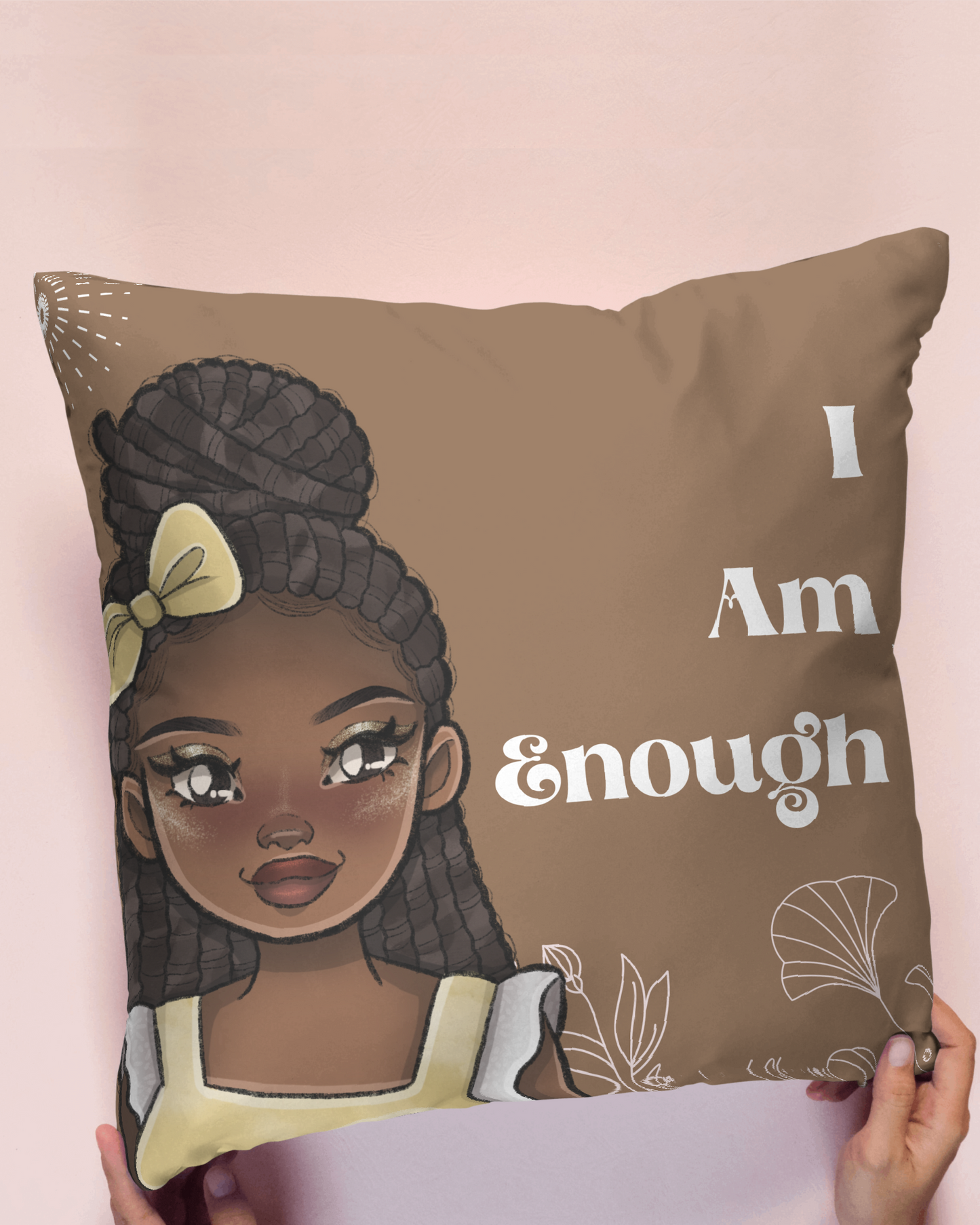 I am Enough Affirmation Cushion - Imani