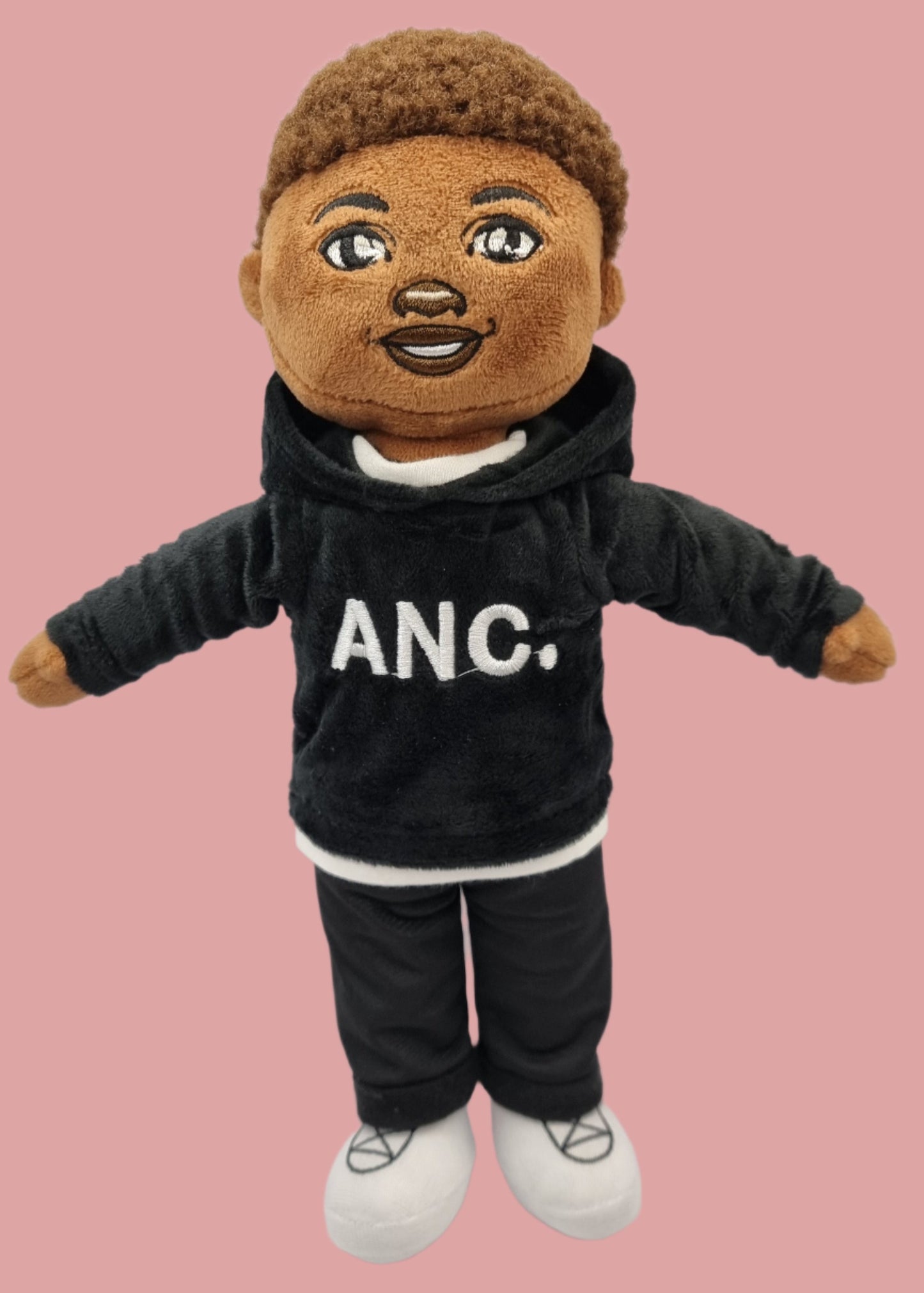 Kobe boy Doll in a Hoodie by Amaris and Chaya