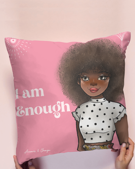 I am Enough Affirmation Cushion- Temilade