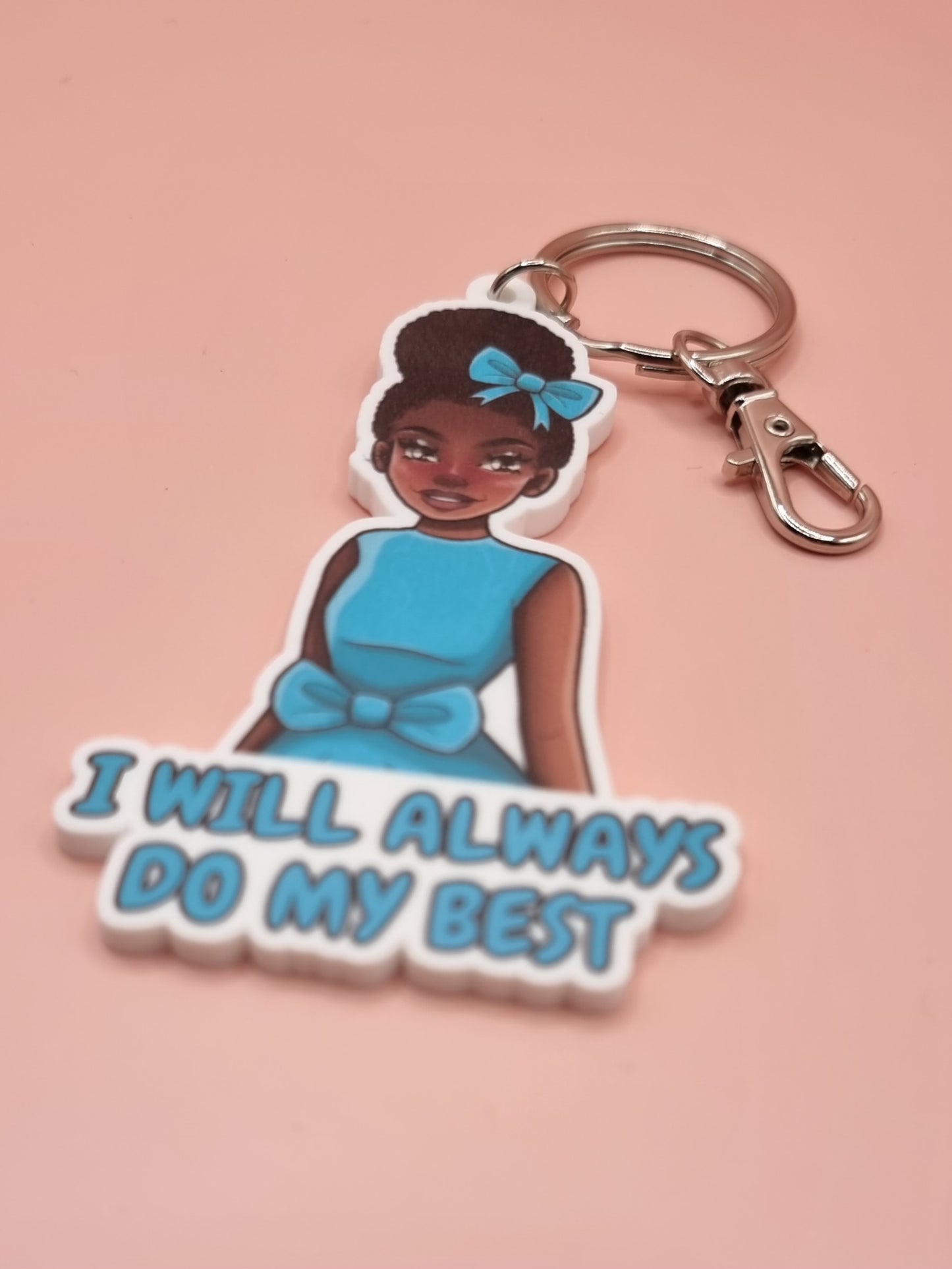 Plush Ama Affirmation Keychain Pendant