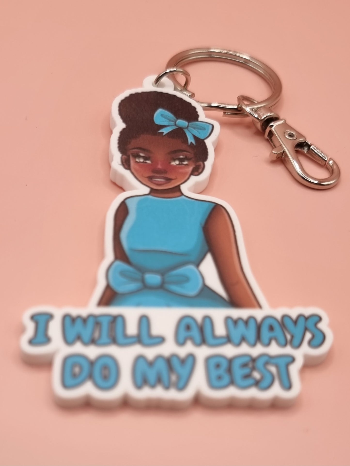 Plush Ama Affirmation Keychain Pendant