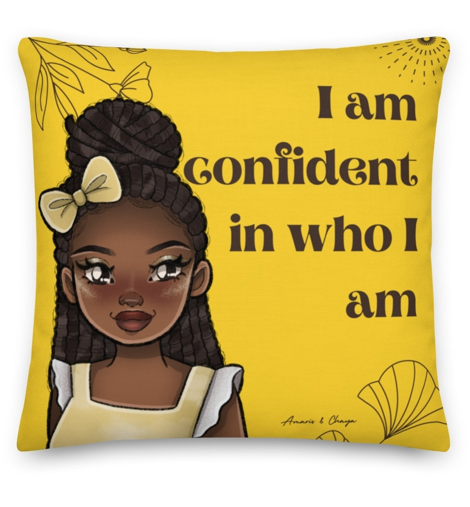 I am Confident... Affirmation Cushion - Imani