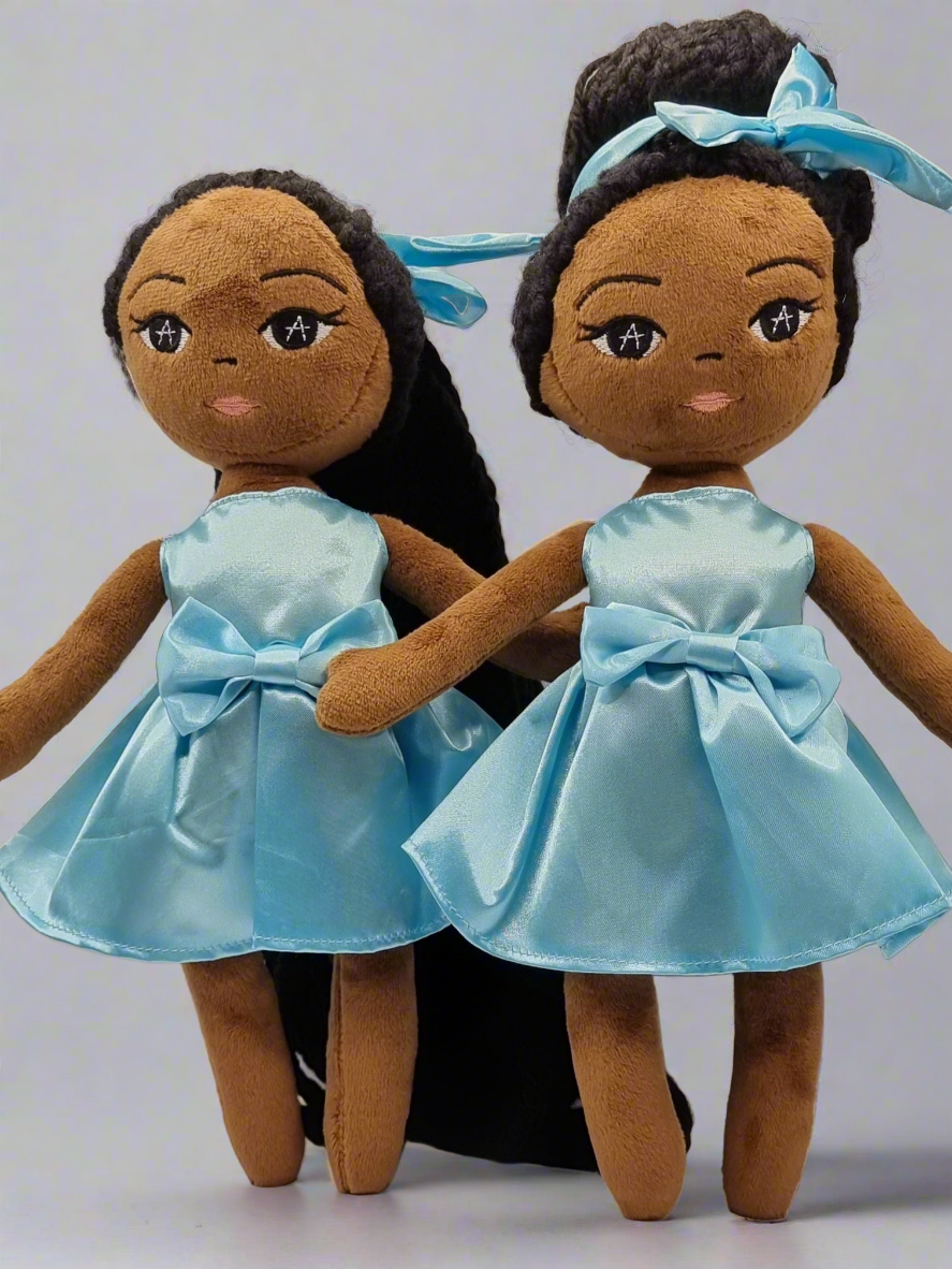 Plush Ama Black Girl Doll