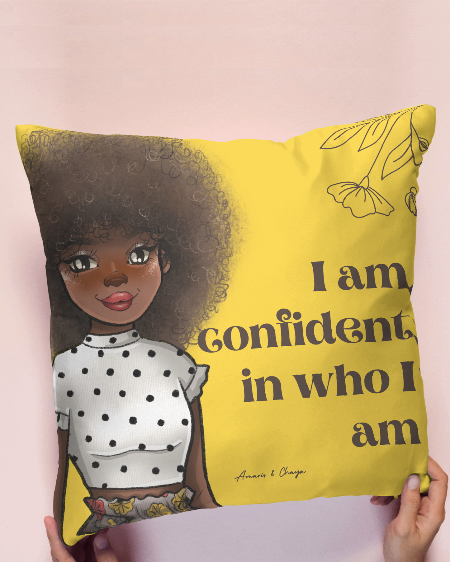 I am Confident... Affirmation Cushion - Temilade