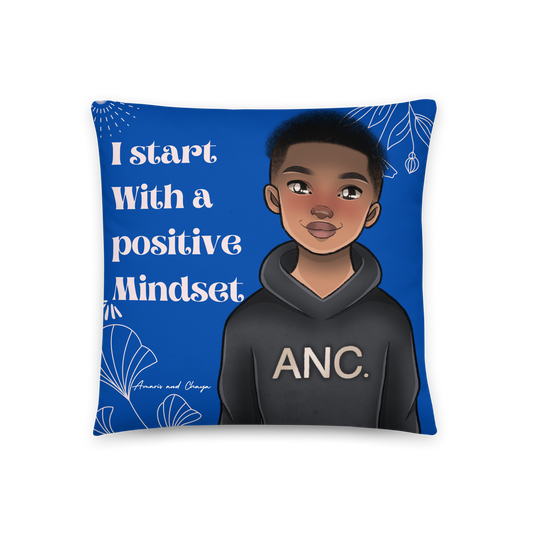 Positive Mindset Affirmation Cushion- RJ