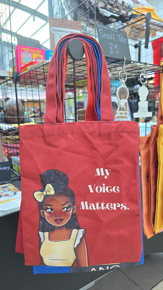 My Words have Power Tote bag - Imani
