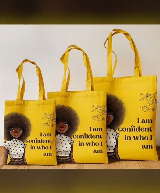 I am Confident Tote Bag