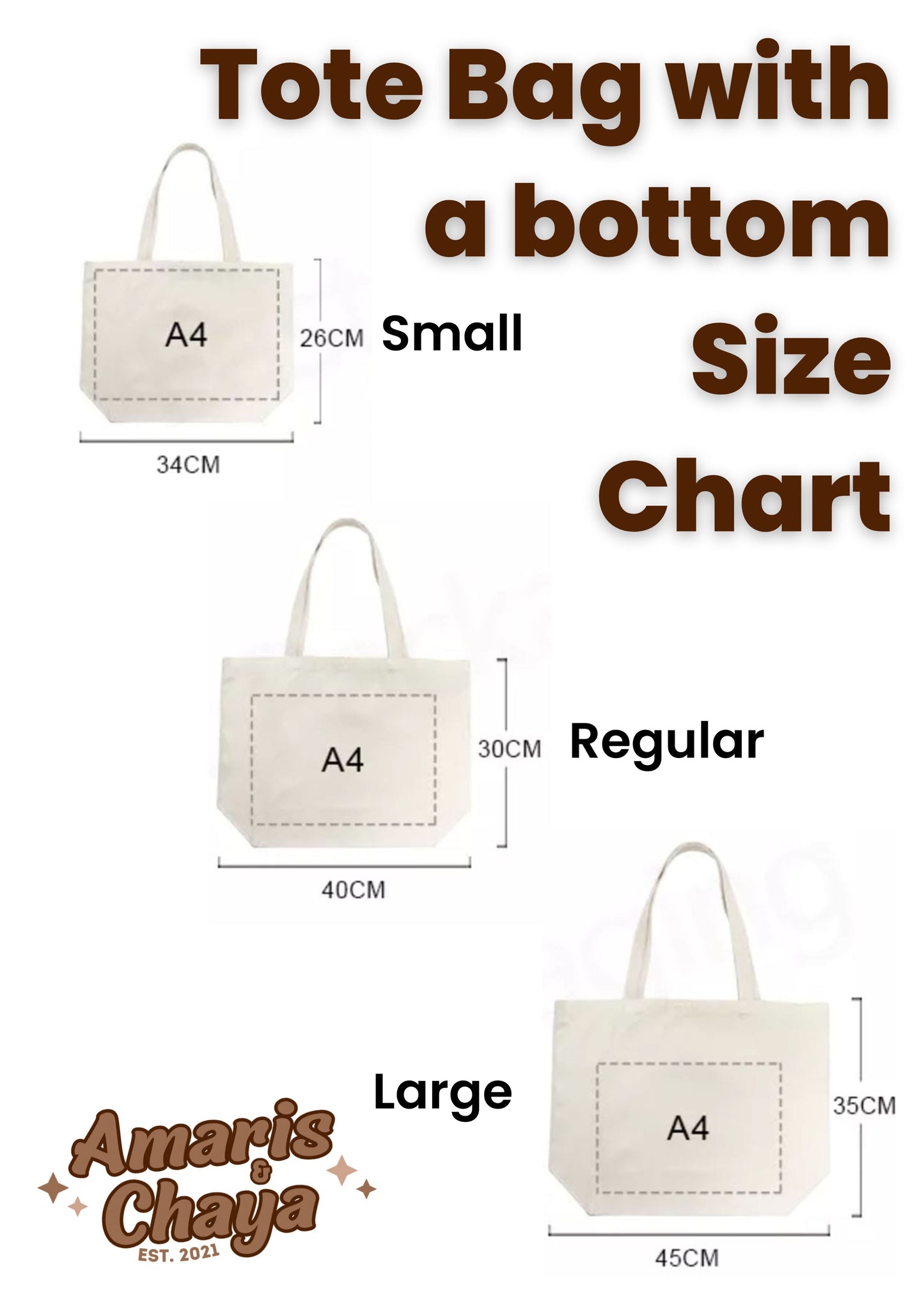 I am Enough. Always Carry-All Tote Bag (wide Base)