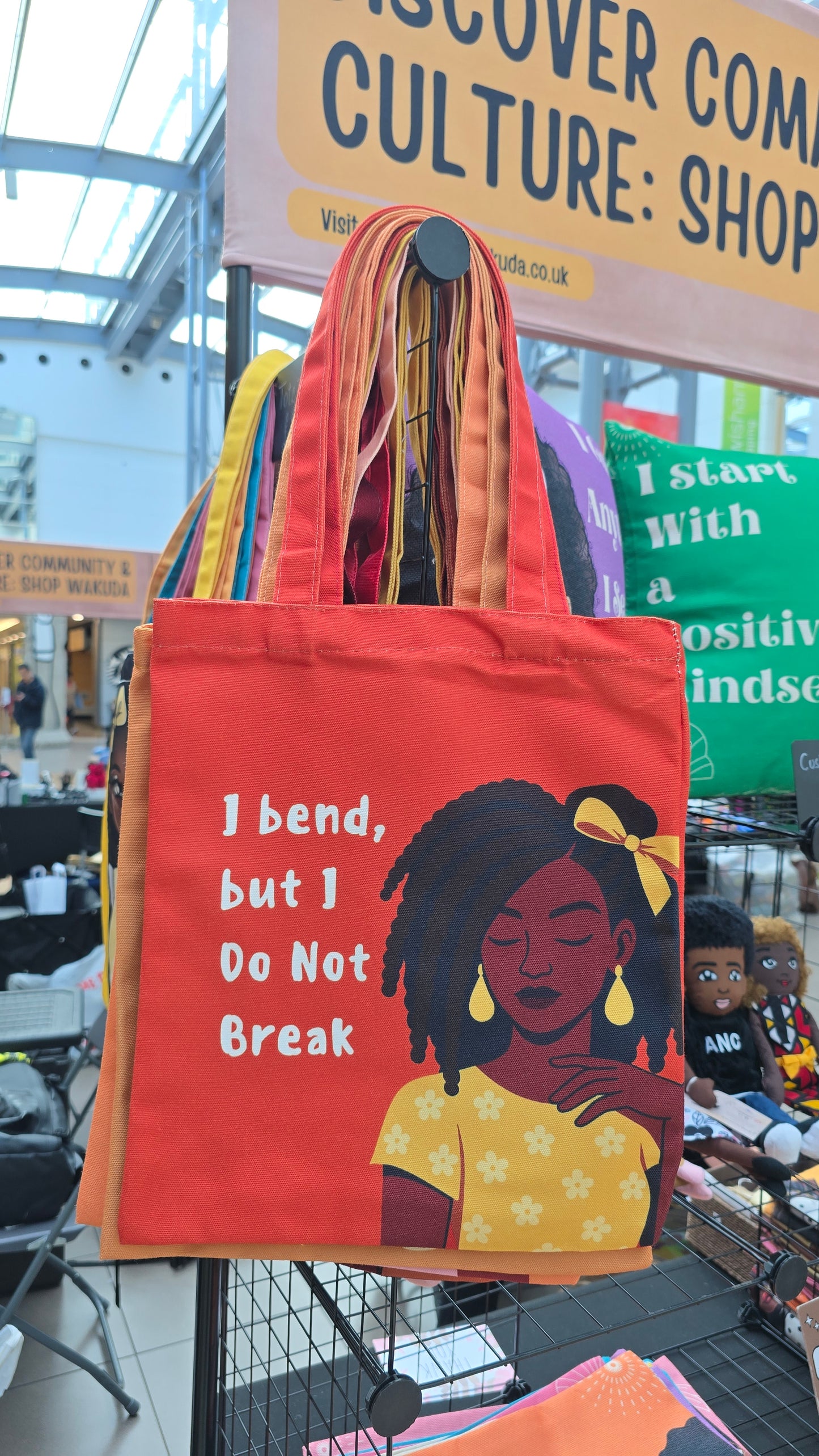I Bend But I Do Not Break Tote Bag