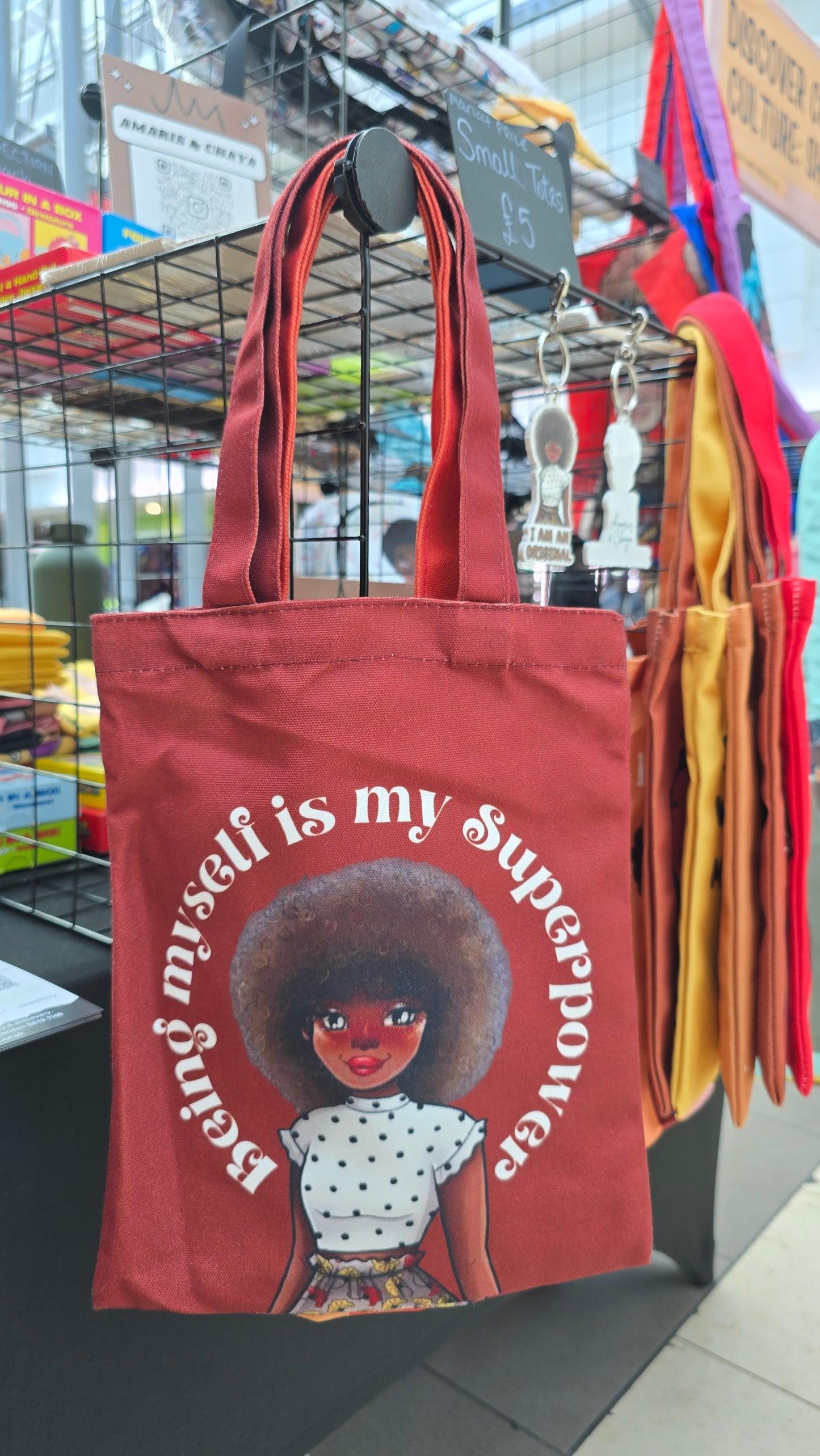 Being Myself Is My Superpower Tote Bag