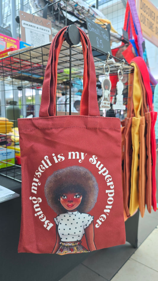 Being Myself Is My Superpower Tote Bag