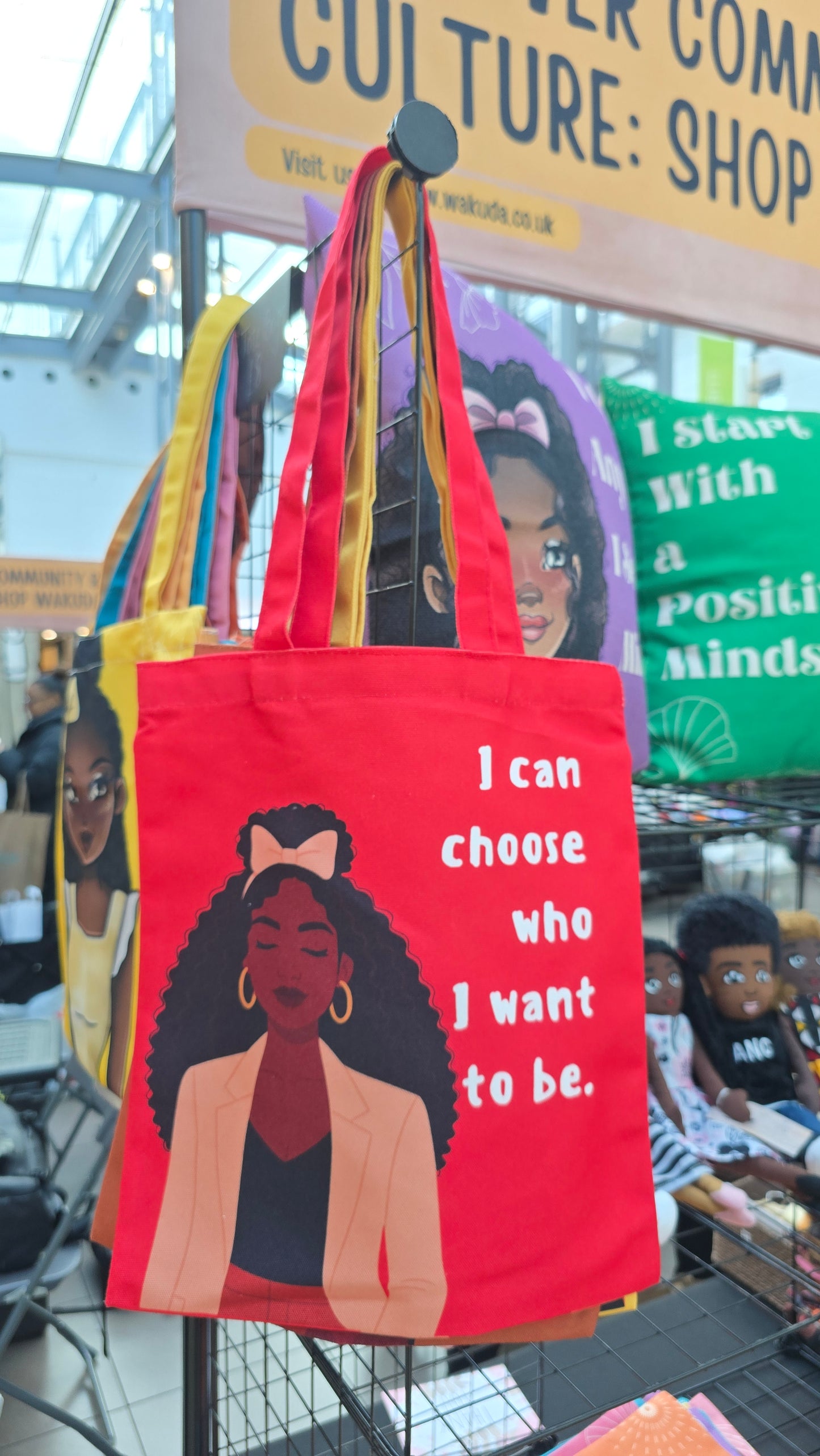 I Can Choose Who I Want To Be Tote Bag