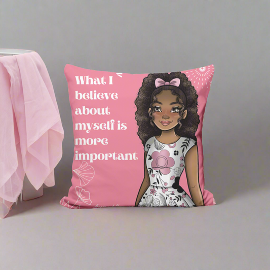 What I believe... Affirmation Cushion - Chaya