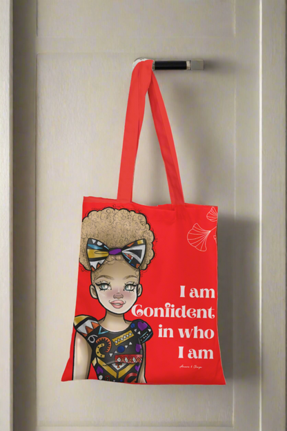 I am Confident Tote Bag - Zuhrah