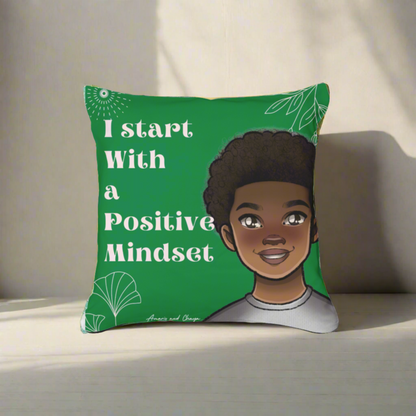 Positive Mindset Affirmation Cushion- Kobe