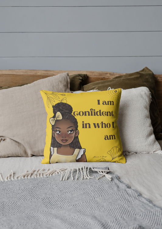 I am Confident... Affirmation Cushion - Imani