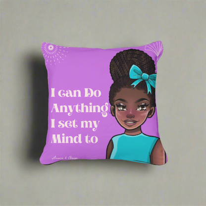 I can do Anything Affirmation Cushion - Plush Ama