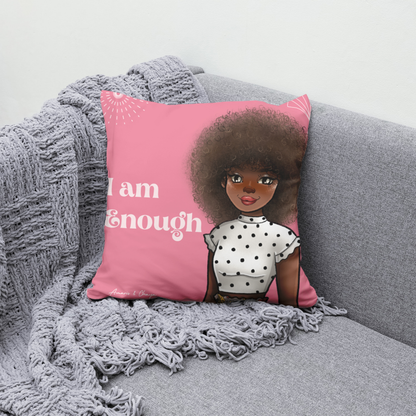 I am Enough Affirmation Cushion- Temilade