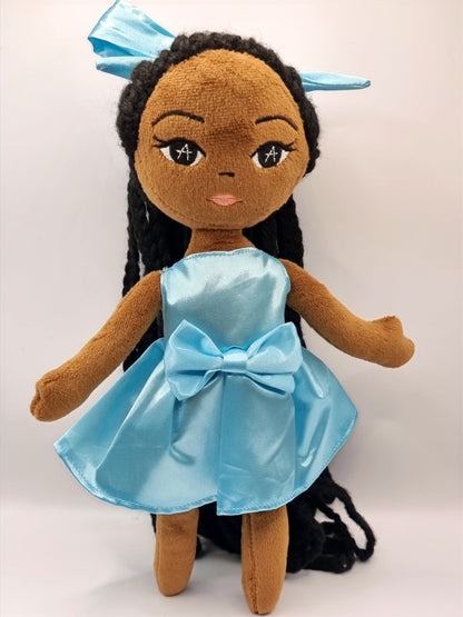Ama Inclusive Plush Doll – Soft Affirmation Doll for Children