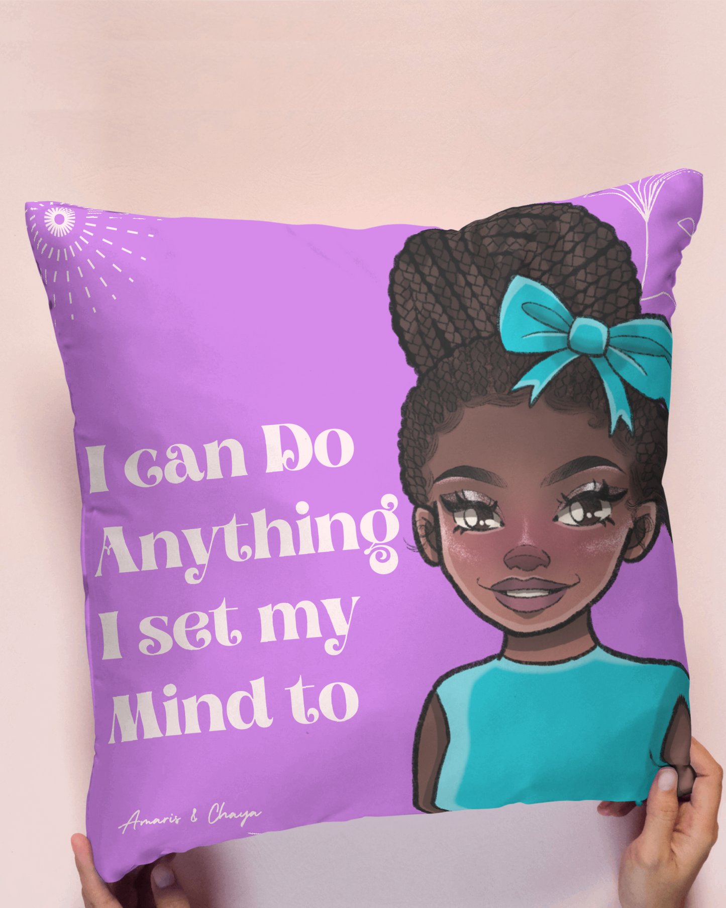 I can do Anything Affirmation Cushion - Plush Ama
