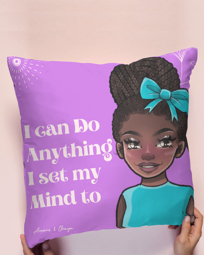 I can do Anything Affirmation Cushion - Plush Ama