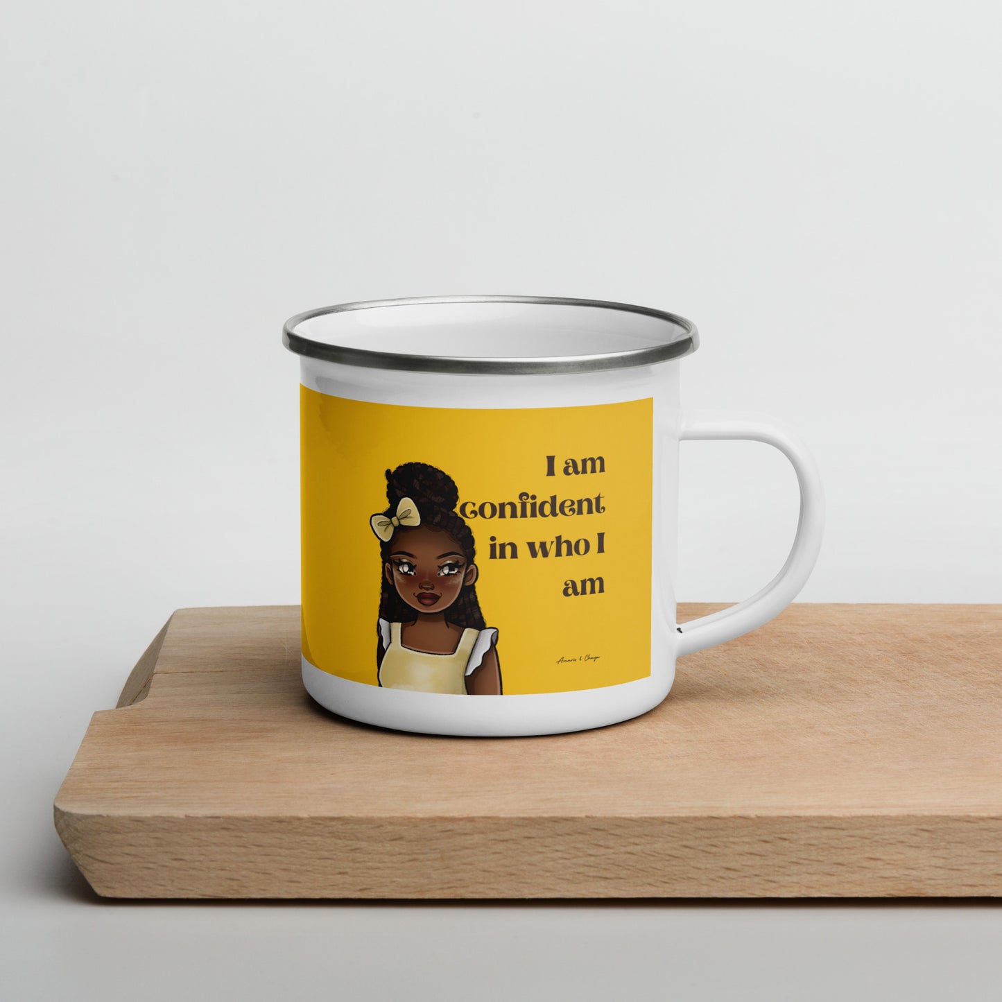 Imani Affirmation Enamel Mug