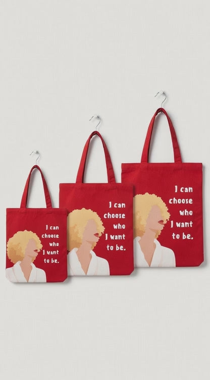 I can Choose Who I Want to Be Tote Bag v2