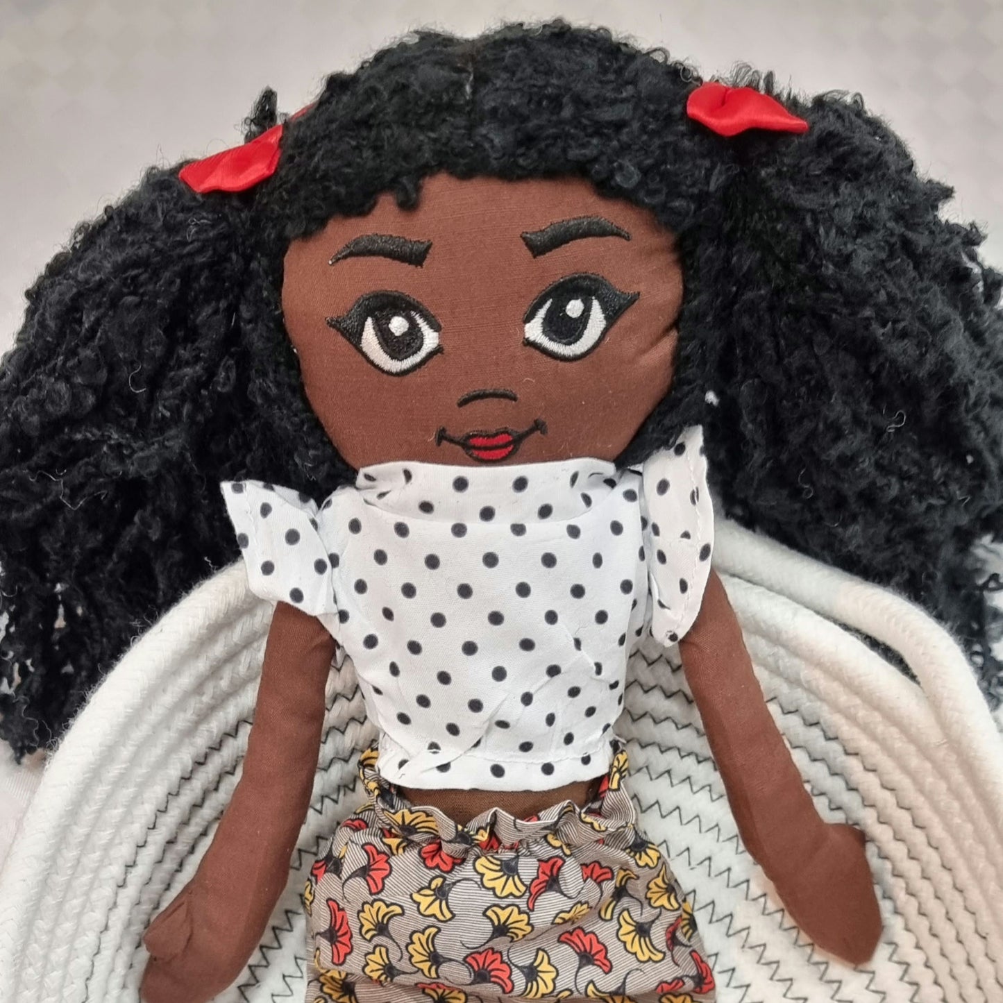 Amaris Black Girl Doll - High-Waisted Trousers