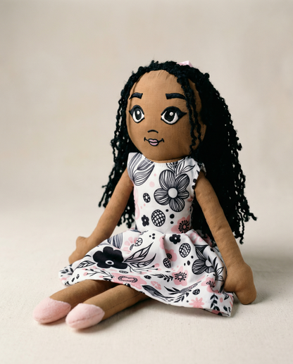 Chaya Inclusive Fabric Doll – Soft Cloth Doll Celebrating Diversity