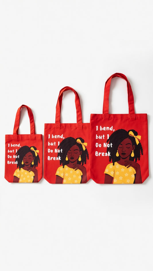 I Bend But I Do Not Break Tote Bag