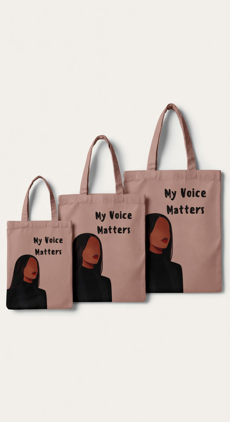 My Voice Matters Tote Bag