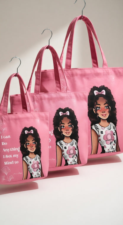 I can do anything Carry-All Tote Bag (wide Base)
