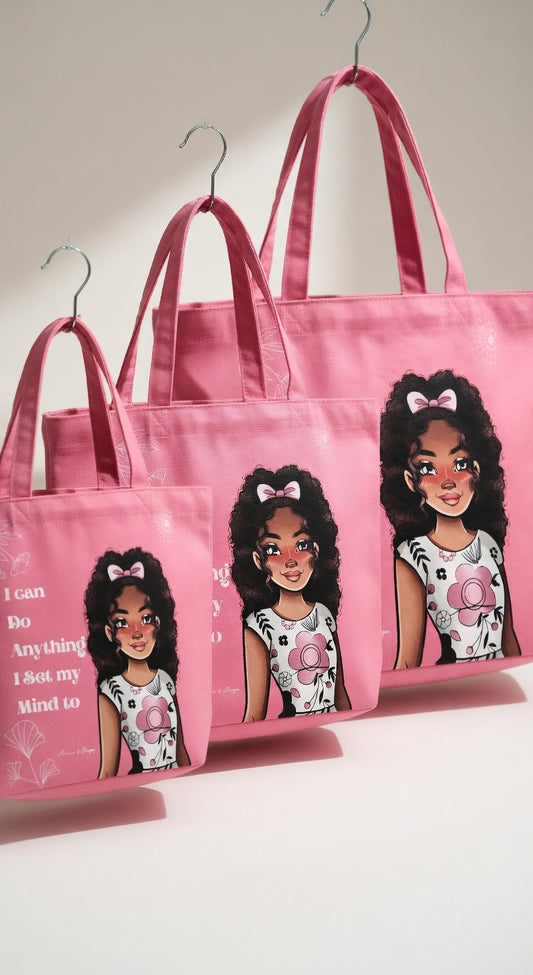 I can do anything Carry-All Tote Bag (wide Base)