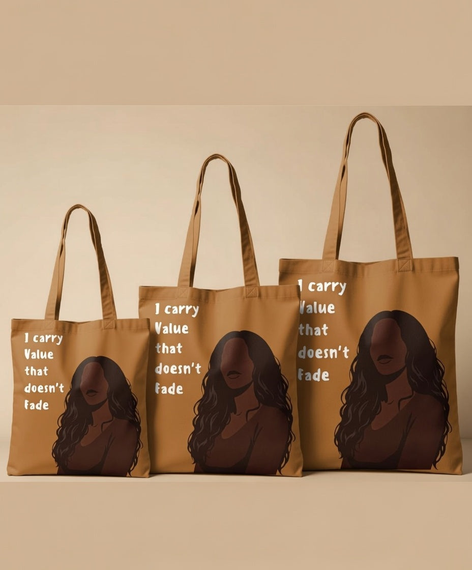 I carry Value that doesn't fade Carry-All Tote Bag v2